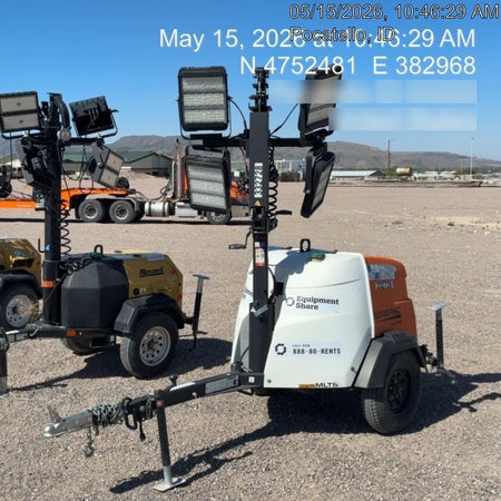 2023 Generac MLT2 Diesel, Flex Switch 120V Input, Powerzone Controller, (4) 320W LED Lights, 4kW Generator, 39.9 Gal Fuel Tank, 2" Ball, T3