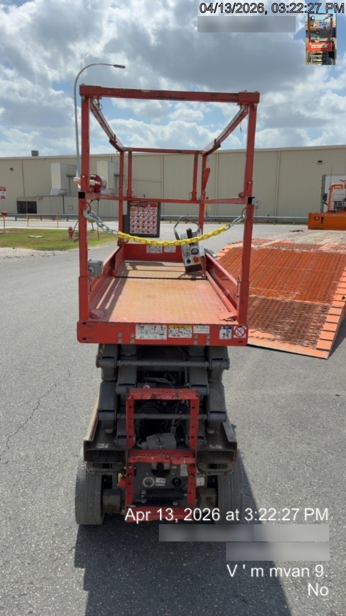 2019 Skyjack SJIII-3226 Standard Options, Trojan Batteries