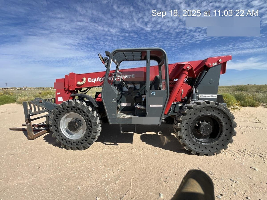 2019 Manitou 12042 MTA12042 - Canopy, Worklights/Strobe, Beacon, 66" Carriage, 60" Forks, Solid Tires, Lift Hook, Aux Hydraulics