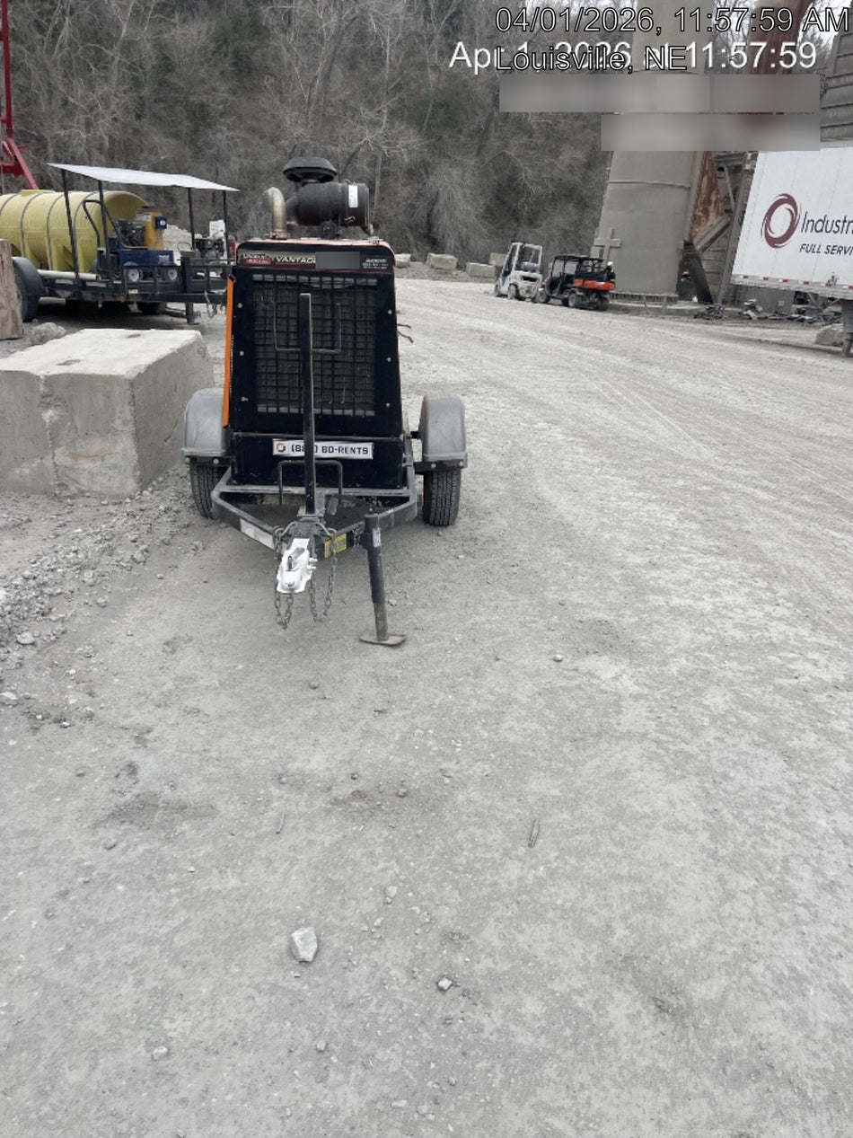 2022 Lincoln Electric Vantage 549X Crosslink Technology, Trailer Mounted, ES Decals, T3