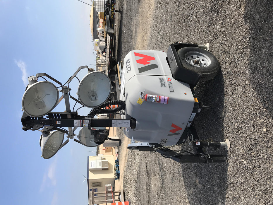 2019 Wacker Neuson LTV6L-MH Wacker Neuson LTV6L Mobile Light Tower w/Fuel Level Sensor Installed