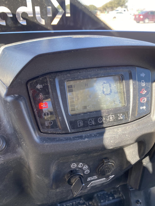 2022 Kubota RTV-X1140W-H Plastic Canopy, Windshield Acrylic Clear, LED Strobe Light, Wire Harness Kit, Back up Alarm