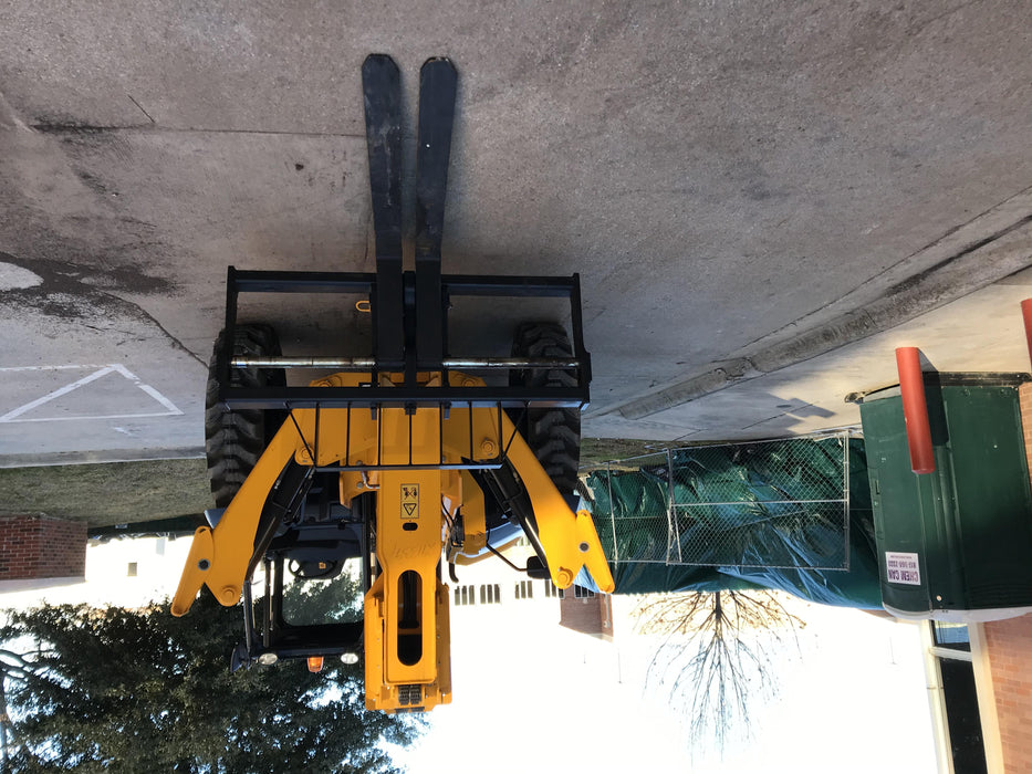 2019 JCB 510-56 Canopy, 74 HP, Solid Tires, STD Worklight, Beacon, Aux Hydraulics, Lifting Eye, Back up Alarm w/66" Carriage/60" Forks