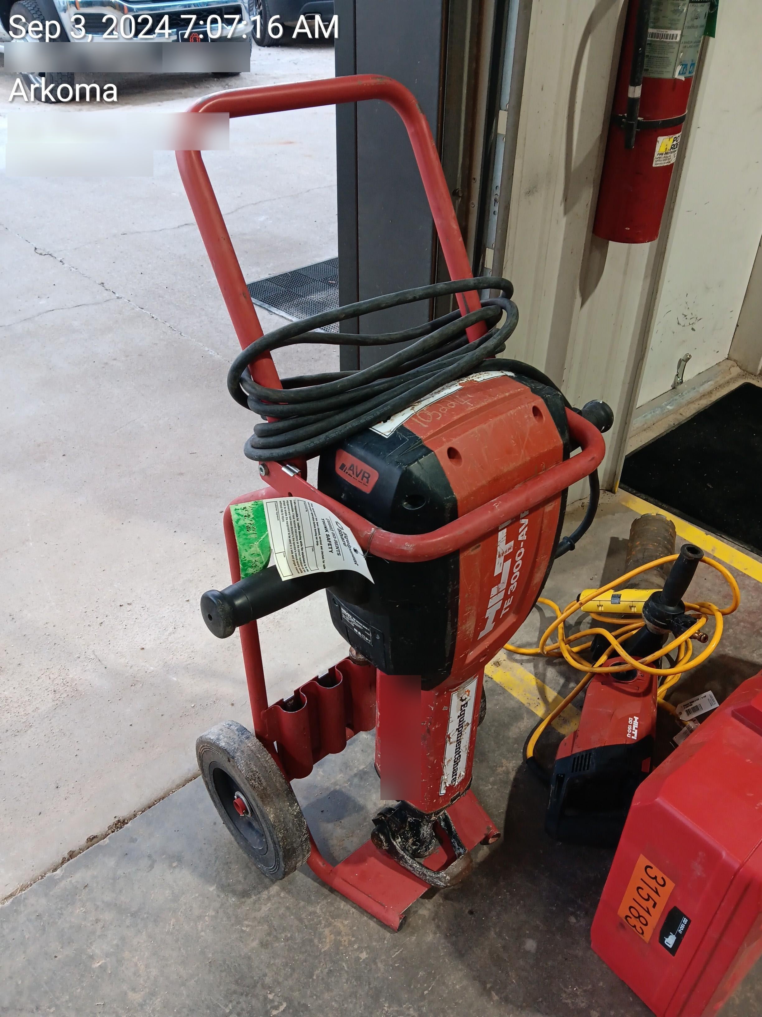 2020 HILTI TE 3000-AVR