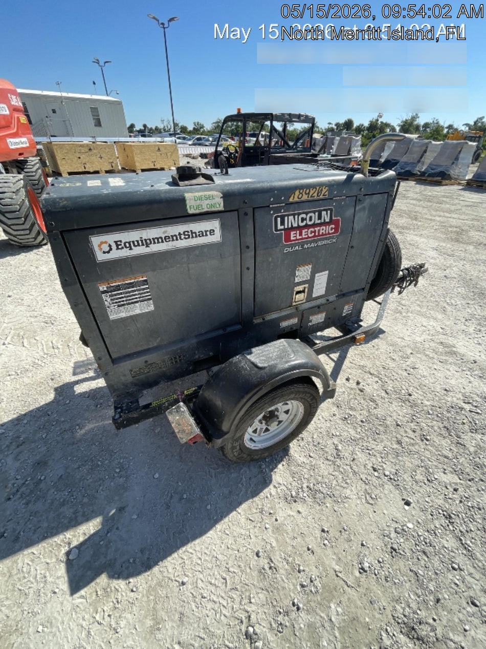2021 Lincoln Electric Dual Maverick 200/200X Ready Pak 3, Includes Trailer, Cable Rack, Fender Light Kit