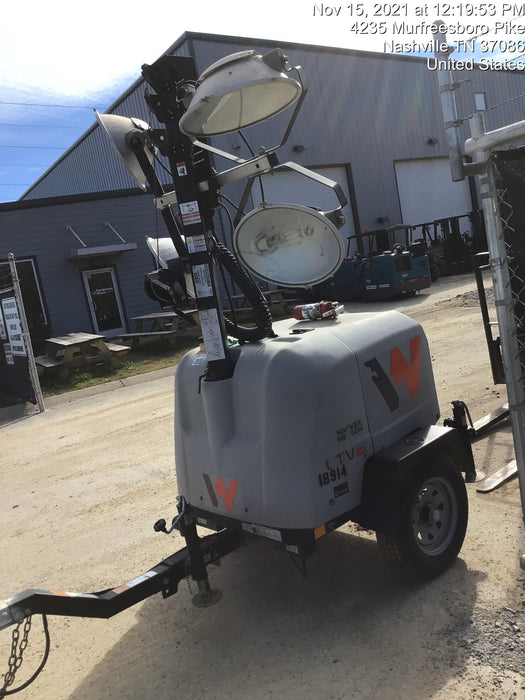 2018 Wacker Neuson LTV6L-MH Wacker Neuson LTV6L Mobile Light Tower w/Fuel Level Sensor Installed