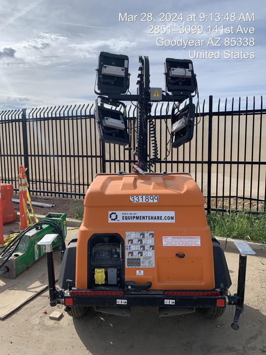 2023 Generac MLT2 Diesel, Flex Switch 120V Input, Powerzone Controller, (4) 320W LED Lights, 4kW Generator, 39.9 Gal Fuel Tank, 2" Ball, T3