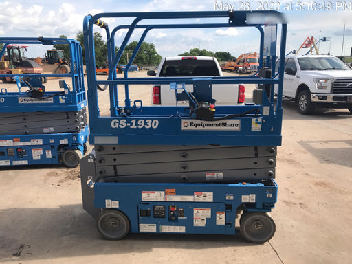 2020 Genie GS-1930 Fixed rails with chain entry gate - Pre A92.20