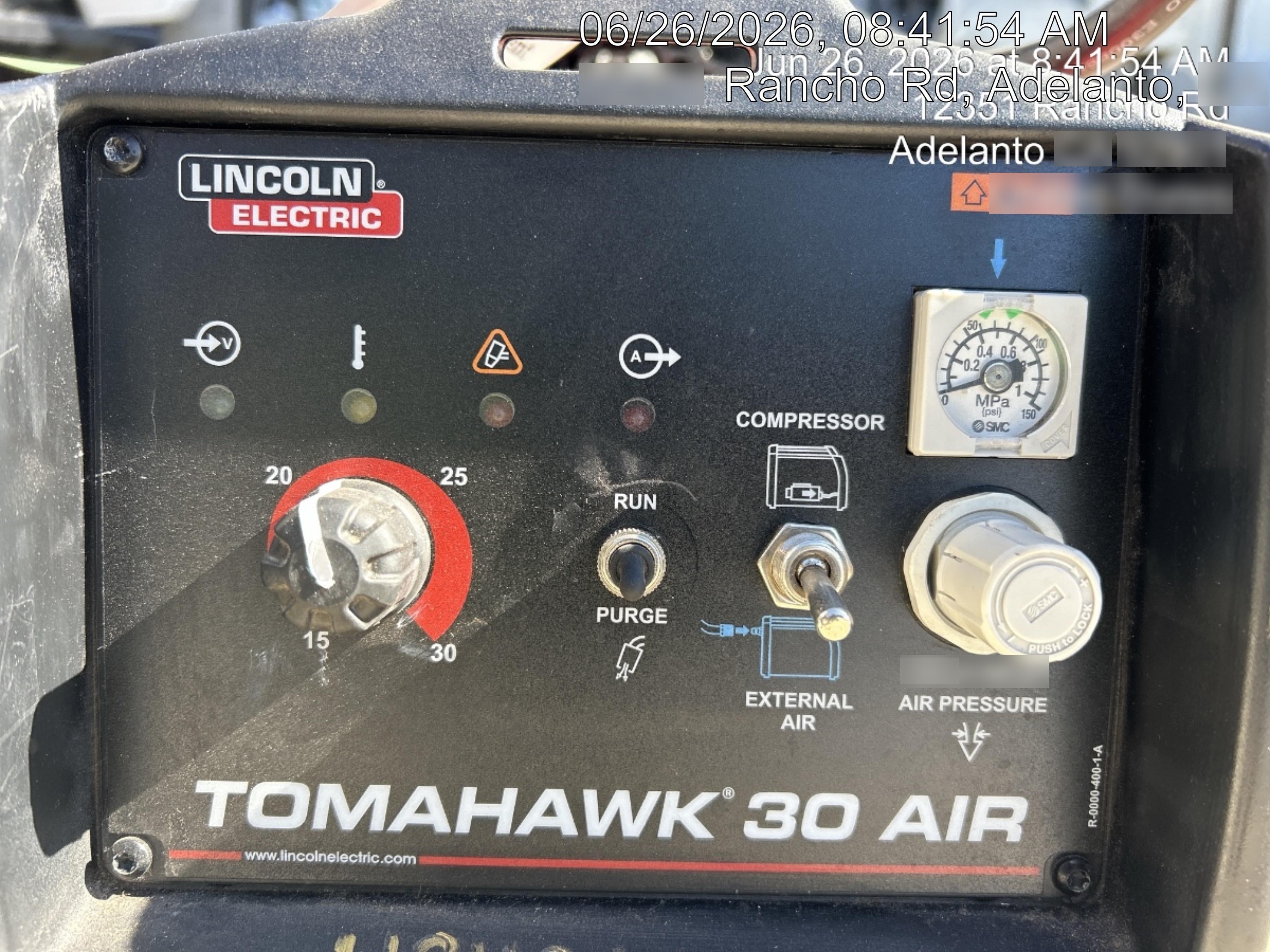 2024 LINCOLN ELECTRIC TOMAHAWK 30 AIR