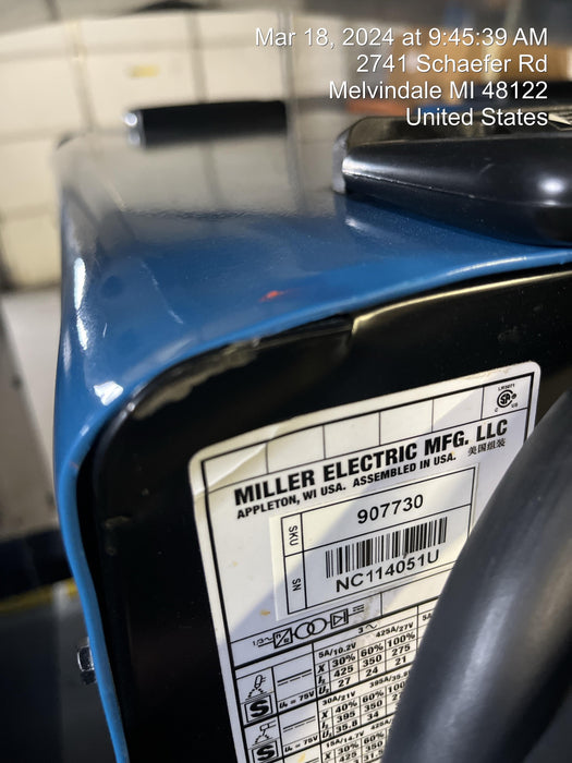 2021 MILLER ELECTRIC XMT 350