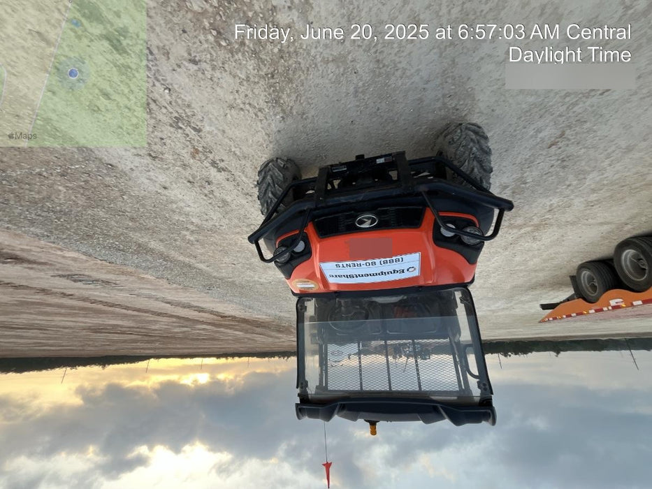 2019 Kubota RTV-XG850WL-H 4wd Utility Cart, Gas, 2 Seat, LED Strobe, Windshield Tempered Glass, Plastic Canopy, Wire Harness Kit, Backup Alarm