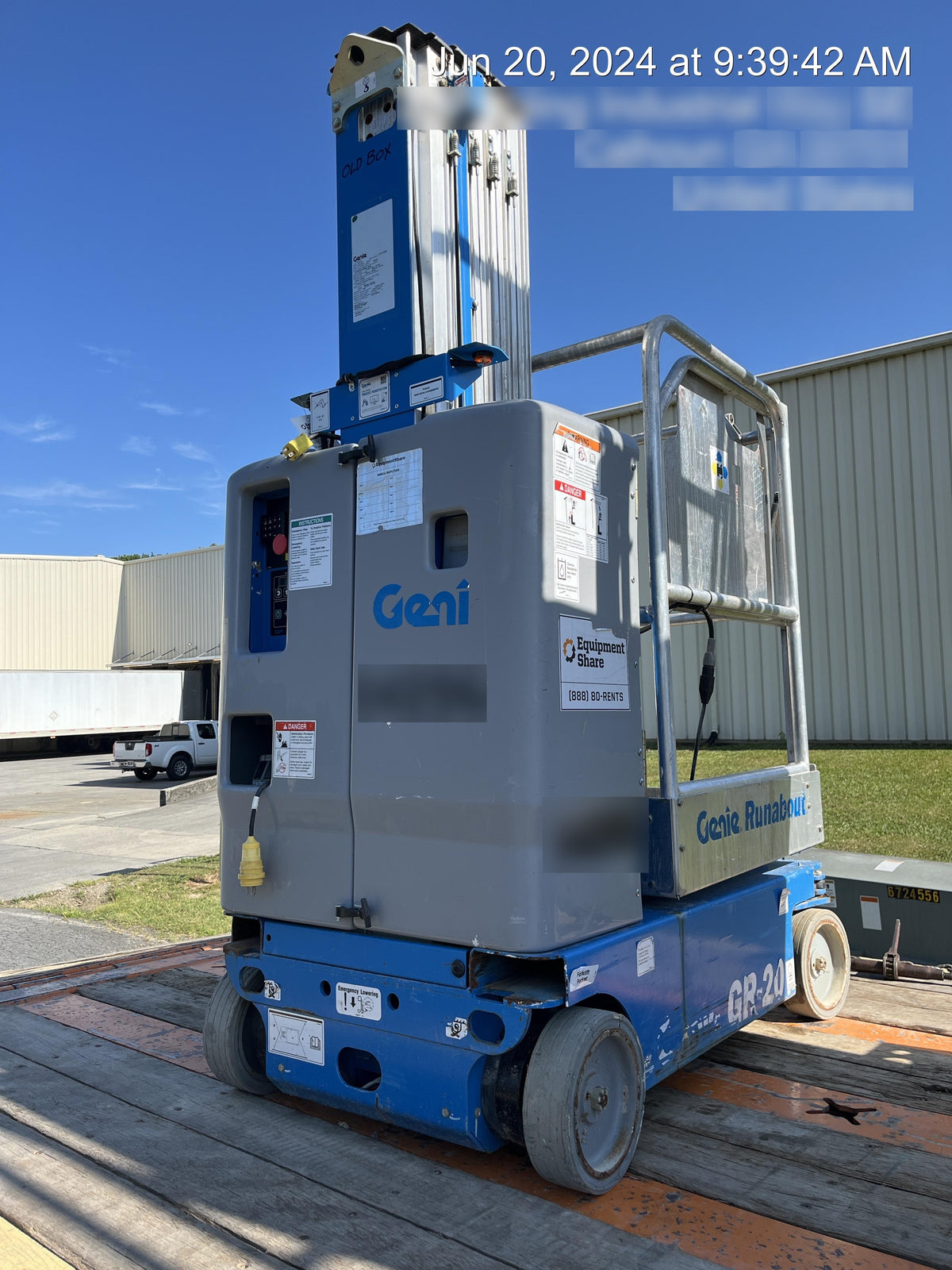 2018 GENIE GR-20