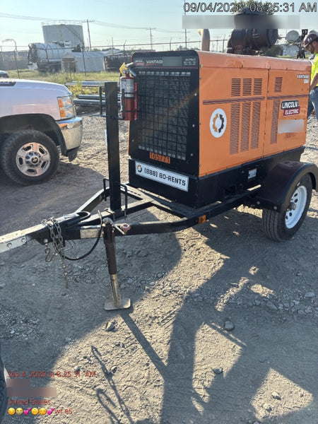 2021 Lincoln Electric Vantage 549X Ready Pak 3, ORANGE (includes trailer, cable rack, fender light kit)