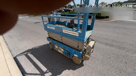 2019 Genie GS-1930 Fixed Rails with Chain Entry