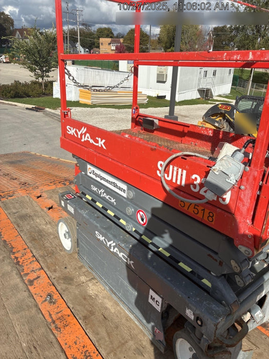 2016 Skyjack SJIII-3219 Standard Rental Specs