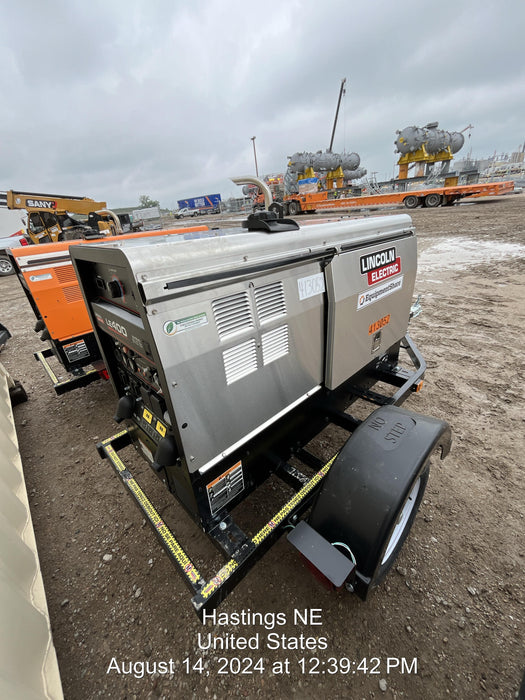 2024 Lincoln Electric LE400 Kubota V1505, Trlr, Cable Rack, Light Kit, ES Decals, T3