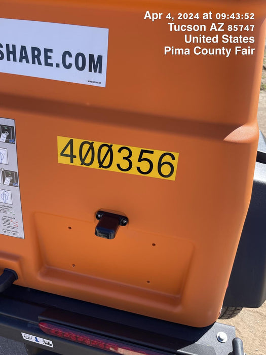 2024 Generac MLT2 Diesel, Flex Switch 120V Input, Powerzone Controller, 
(4) 320W LED Lights, 4kW Generator, 39.9 Gal Fuel Tank, 2" Ball, T3