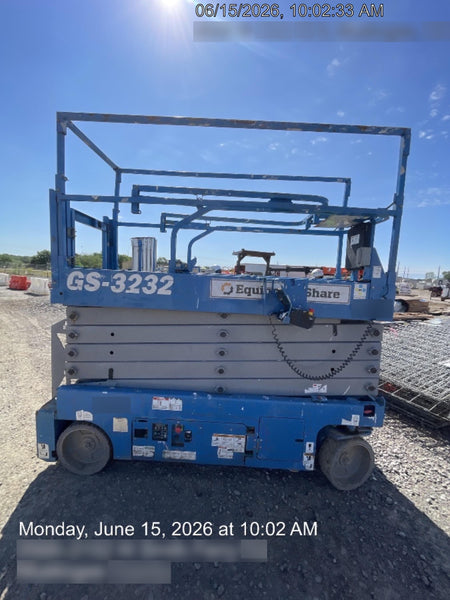 2018 Genie GS-3232 Genie GS-3232 Scissor Lift w/Standard Options