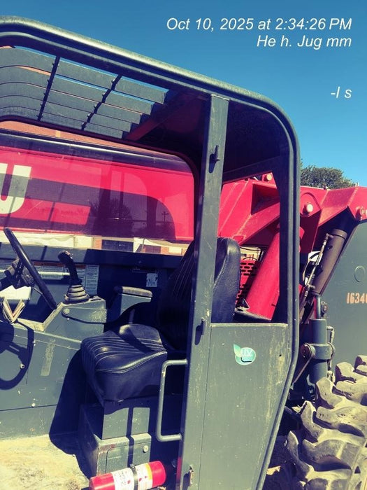 2019 Manitou MTA10055 MTA10055 - 120 HP T4, Canopy, Worklights/Strobe, Beacon, 66" Carriage, 60" Forks, Solid Tires, Lift Hook, Aux Hydraulics