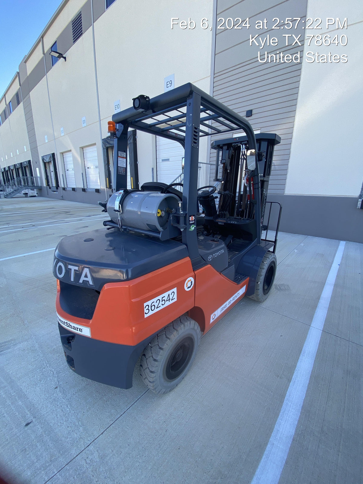 2023 TOYOTA 8FGU30 LP - Quad