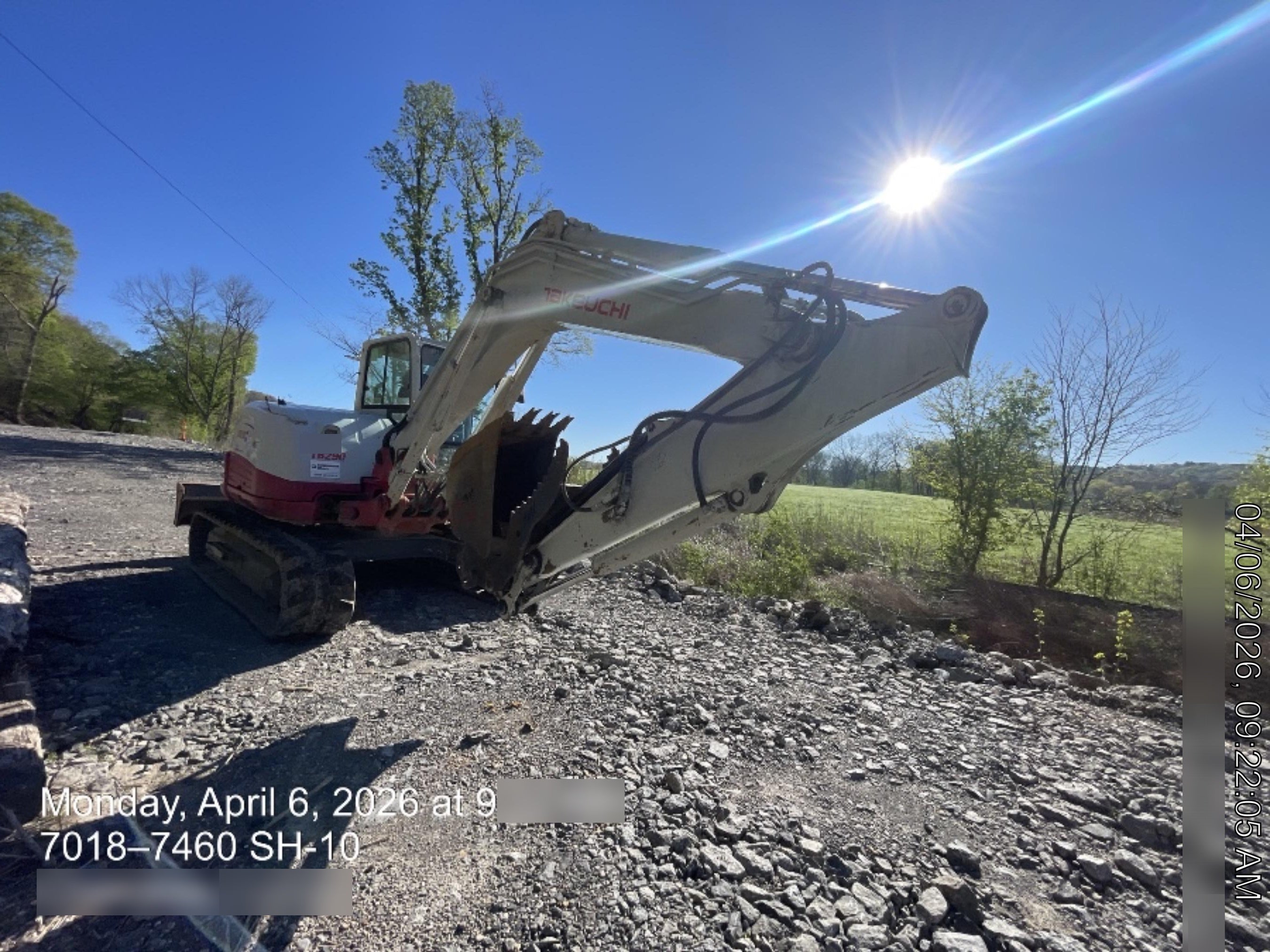 2019 Takeuchi TB290 Cab/Heat/AC Rubber tracks, Dozer blade, Travel alarm, Auxiliary hydraulics w/Manual QC, Hydraulic thumb, 18", 24", and 36" Buckets
