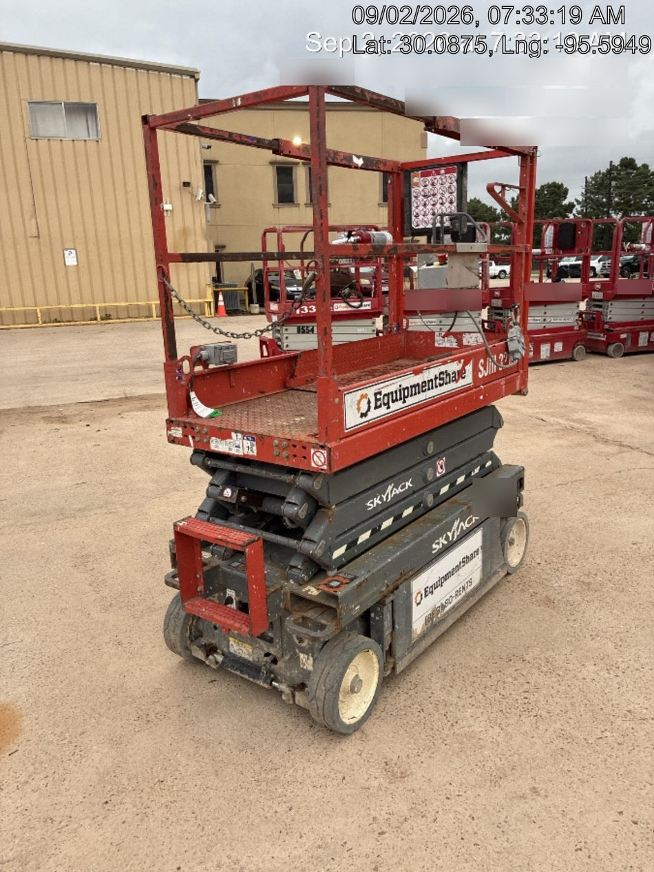 2019 Skyjack SJIII-3219 Standard Options, Trojan Batteries