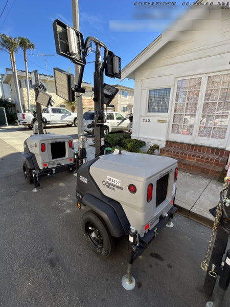 2024 Wacker Neuson LTT4 Diesel, Kohler KDW702, Deep Sea Controller, Auto Start, LED 320W, Bypass Outlet, T3
