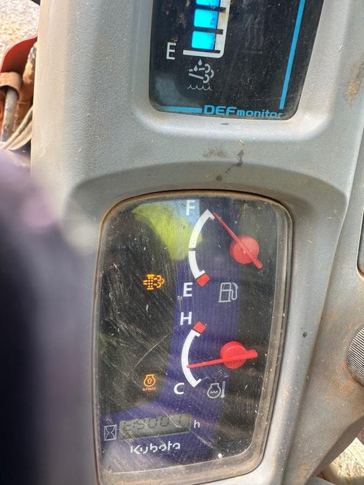 2019 Kubota SVL95-2S Cab/Heat/Air, Standard Tracks, Standard Flow w/Manual QC, 80" HD Tooth Bucket