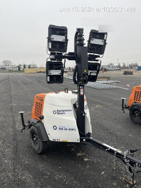 2024 Generac MLT2 Diesel, Flex Switch 120V Input, Powerzone Controller, 
(4) 320W LED Lights, 4kW Generator, 39.9 Gal Fuel Tank, 2" Ball, T3