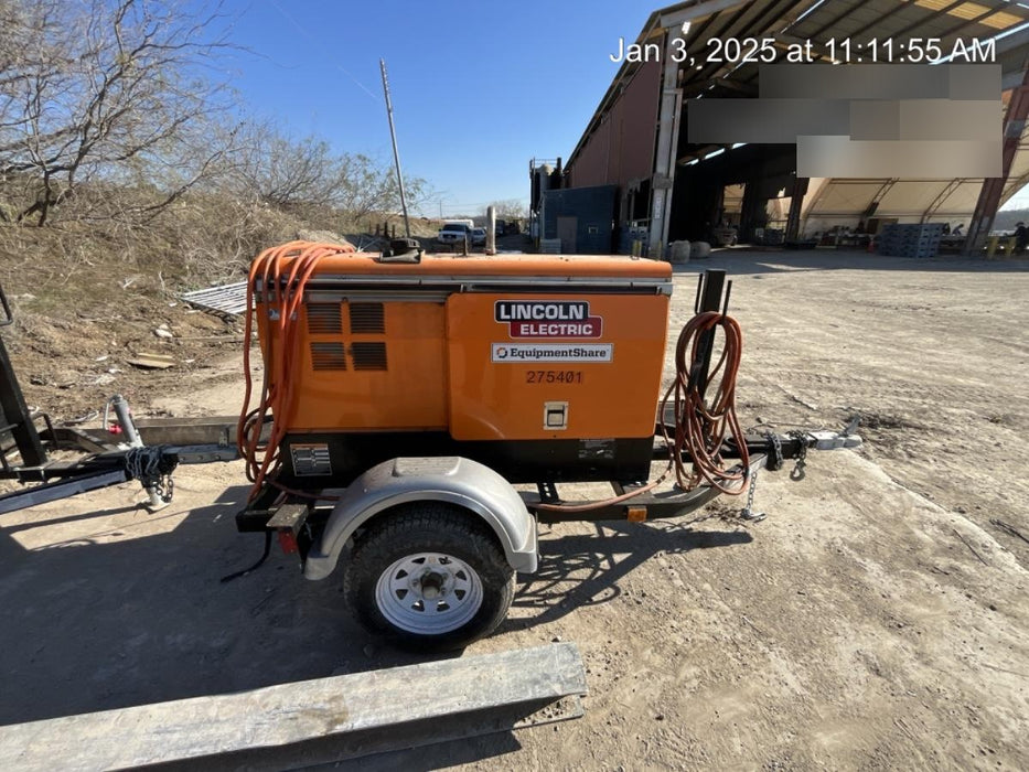 2022 Lincoln Electric LE400 Kubota V1505, Trlr, Cable Rack, Light Kit, ES Decals, T3