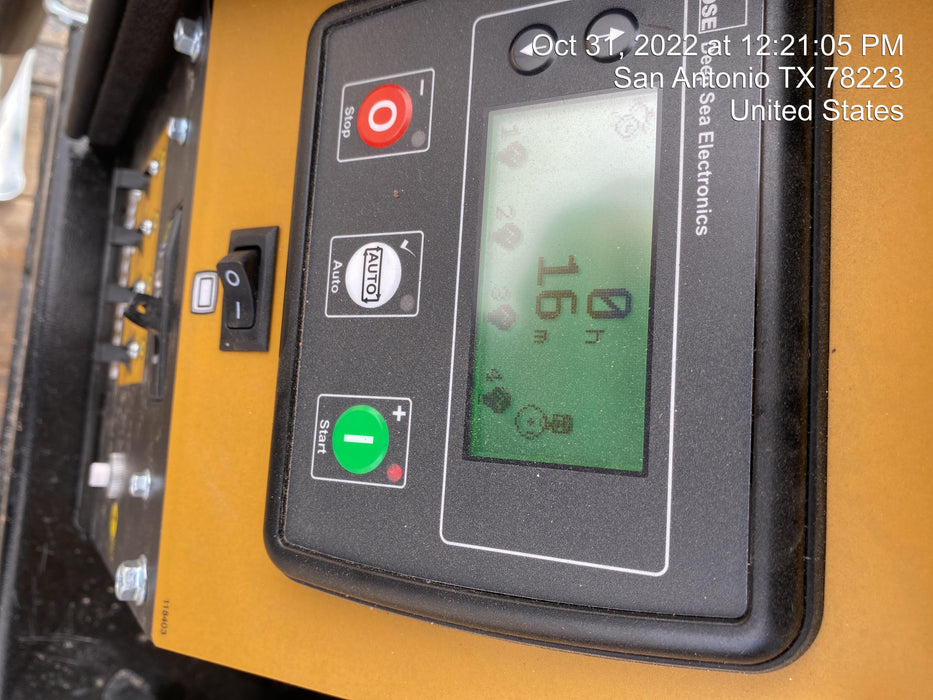 2022 Allmand NLV3GR (4) LED Light Fixture 350W, 23' Vertical Mast, 3kW Prime, Towable, ES Decals, T3