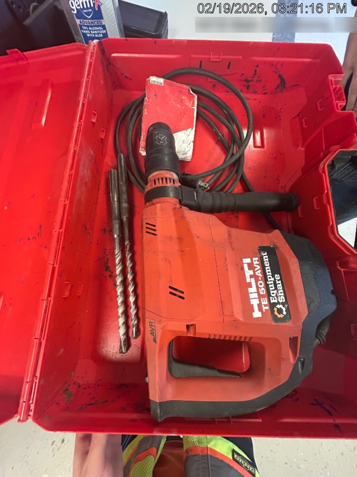 2019 HILTI TE 50-AVR