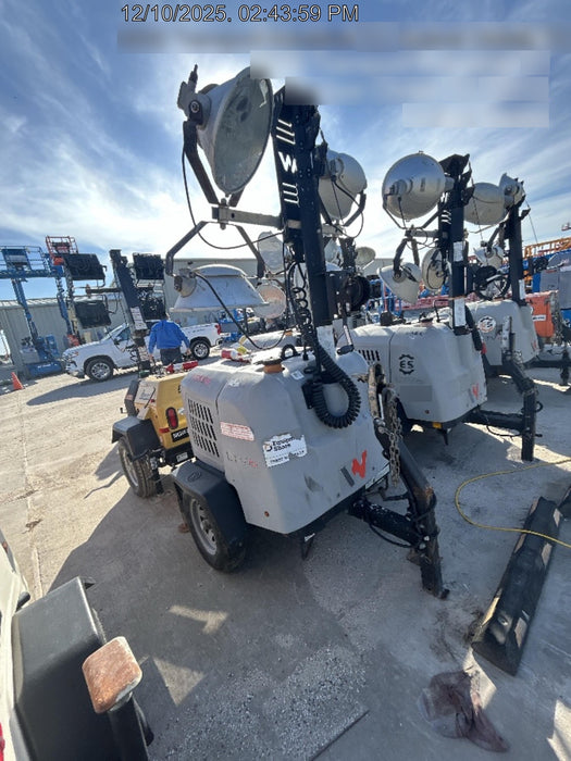 2019 Wacker Neuson LTV6L-MH Wacker Neuson LTV6L Mobile Light Tower w/Fuel Level Sensor Installed