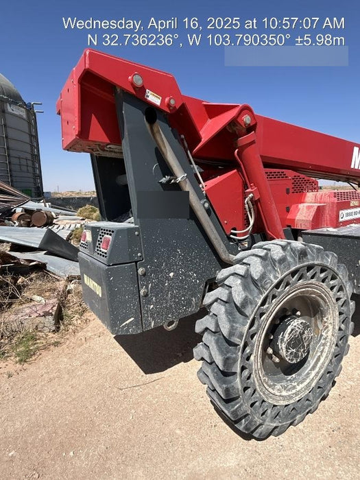 2019 Manitou MTA8044 MTA 8044 - 74 HP T4, Canopy, Worklights/Strobe, Beacon, 66" Carriage, 48" Forks, Solid Tires, Lift Hook, Aux Hydraulics