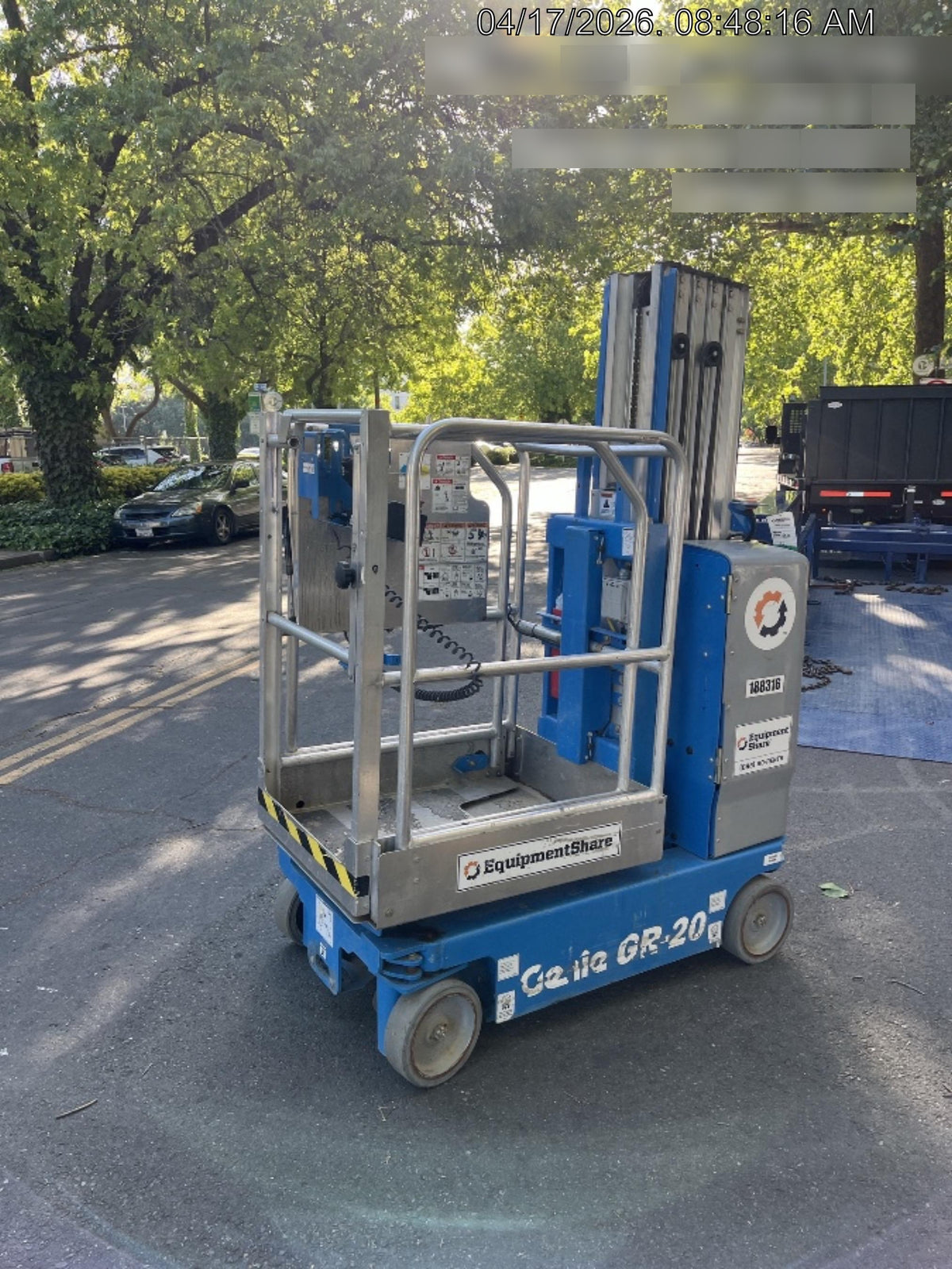 2021 GENIE GR-20