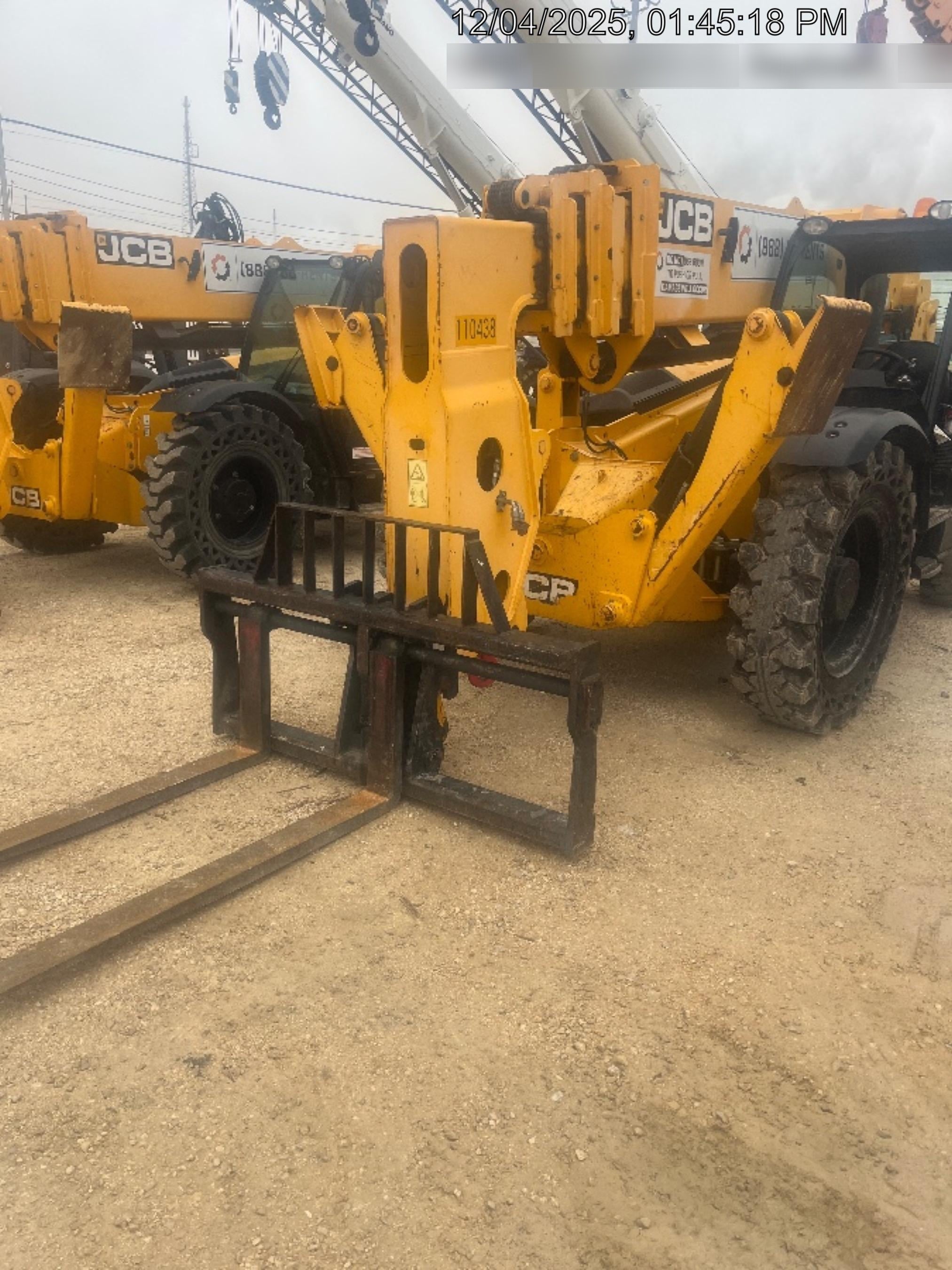 2020 JCB 510-56 Canopy, Solid Tires, Work Lights, Beacon, Aux Hydraulics, Back up Alarm, Lifting Eye, ES Decals