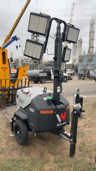 2024 Wacker Neuson LTT4 Diesel, Kohler KDW702, Deep Sea Controller, Auto Start, LED 320W, Bypass Outlet, T3