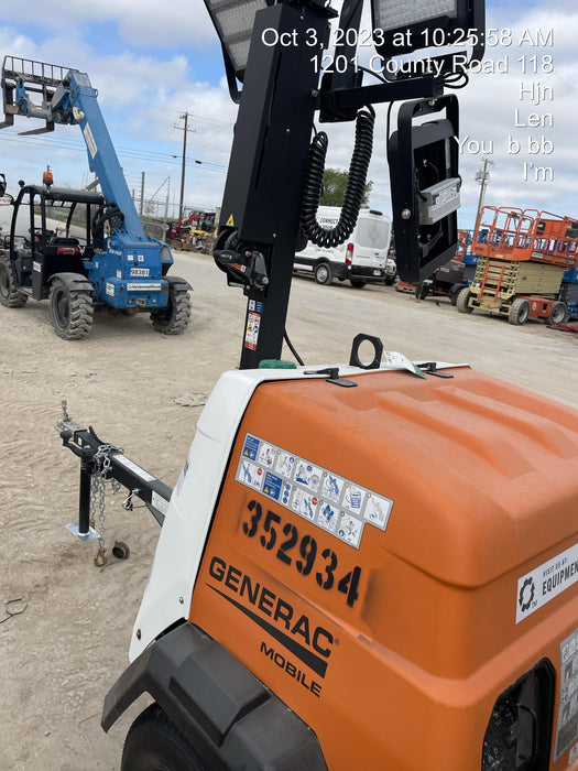 2023 Generac MLT2 Diesel, Flex Switch 120V Input, Powerzone Controller, (4) 320W LED Lights, 4kW Generator, 39.9 Gal Fuel Tank, 2" Ball, T3