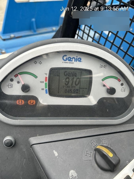 2019 Genie GTH-5519 Canopy, Solid RT Tires, LED Work Lights, Beacon 48" Carriage, 48" Forks