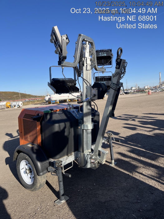 2024 Wanco WLTT-4MM4K Diesel, Deep Sea Controller, Shore Power Plug, Auto Start, (4) 350W LED Floodlights, 4kW Generator, 60 Gal Fuel Tank, 2" Ball, T3