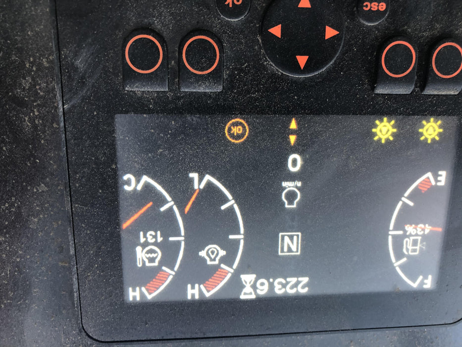 2020 Manitou MTA8044 74hp T4F, Cab/Heat/Air, Cab and Boom LED work lights, Auxiliary Hydraulics, Solid Tires, Amber strobe, Lift Hook w/66" Carriage, 60" Forks