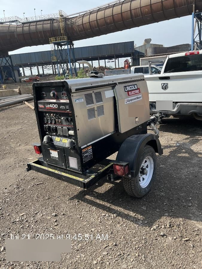 2024 Lincoln Electric LE400 Kubota V1505, Trlr, Cable Rack, Light Kit, ES Decals, T3