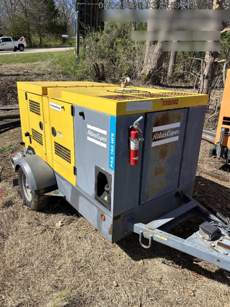 2020 ATLAS COPCO PAS 150 HF CS Enclosed