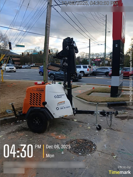 2023 Generac MLT2 Diesel, Flex Switch 120V Input, Powerzone Controller, (4) 320W LED Lights, 4kW Generator, 39.9 Gal Fuel Tank, 2" Ball, T3