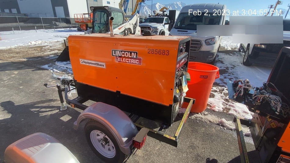 2022 Lincoln Electric LE400 Kubota V1505, Trlr, Cable Rack, Light Kit, ES Decals, T3