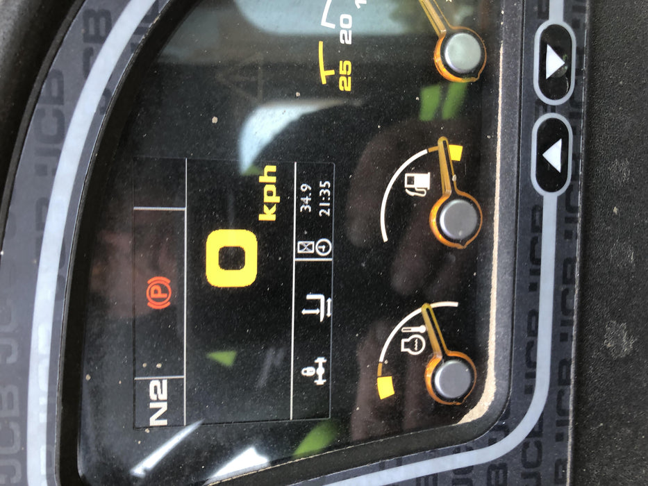 2020 JCB 512-56 Canopy, 74Hp, Solid Tires, Work Lights, Beacon, Aux Hydraulics, Back up Alarm, Lifting Eye, ES Decals