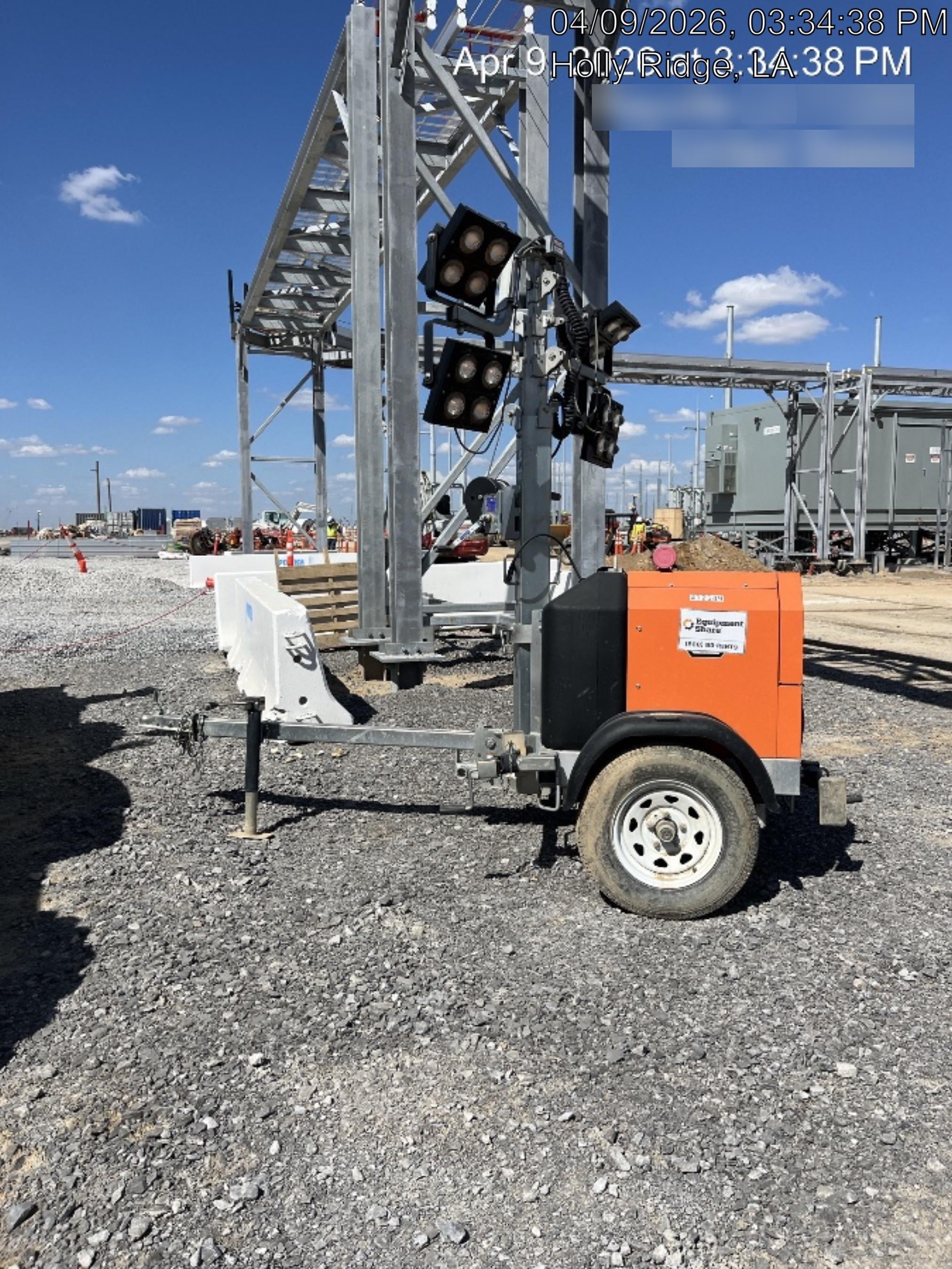 2024 Wanco WLTT-4MM4K Diesel, Deep Sea Controller, Shore Power Plug, Auto Start, (4) 350W LED Floodlights, 4kW Generator, 60 Gal Fuel Tank, 2" Ball, T3
