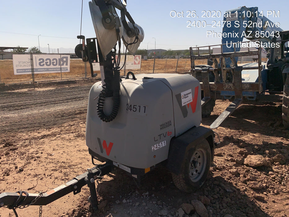 2019 Wacker Neuson LTV6L-MH Wacker Neuson LTV6 Standard Options, ES Track Hardware, Fuel Level Sensor