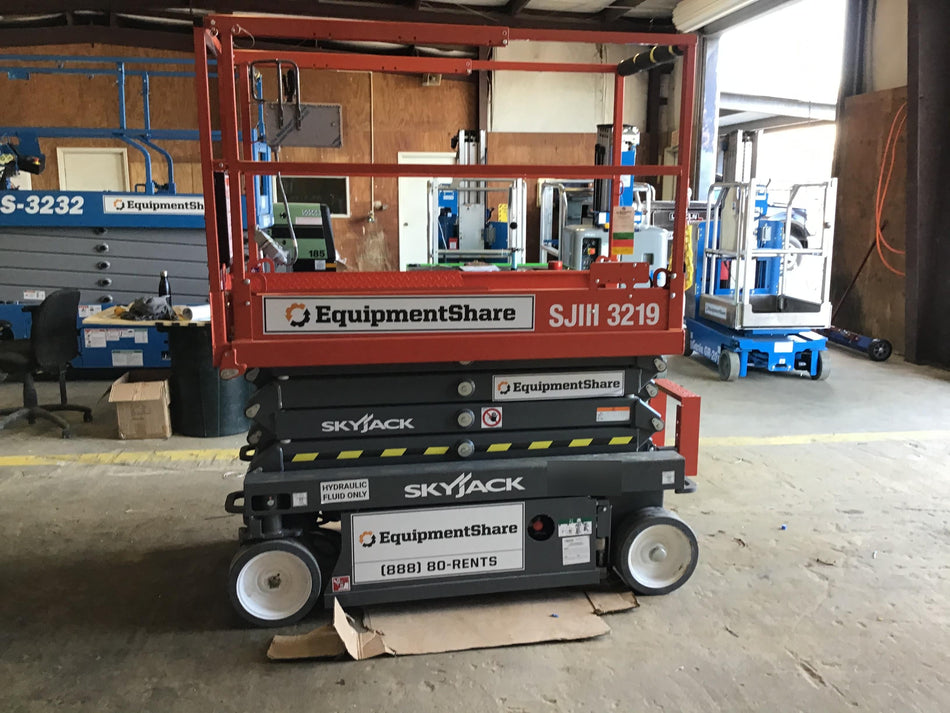 2019 Skyjack SJIII-3219 Standard Options, Trojan Batteries