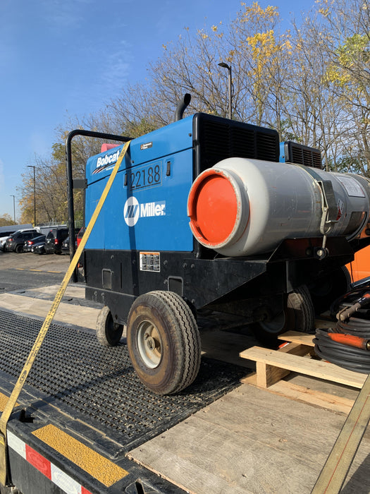 2018 Miller Electric BOBCAT 250 250 amp Propane Welder, Standard w/Running Gear, Bracket,